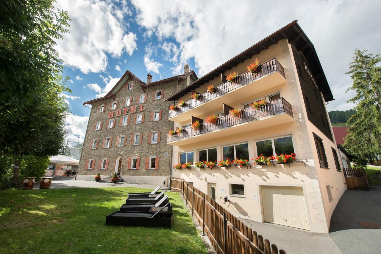 Hotel Bellaval Scuol Exterior photo