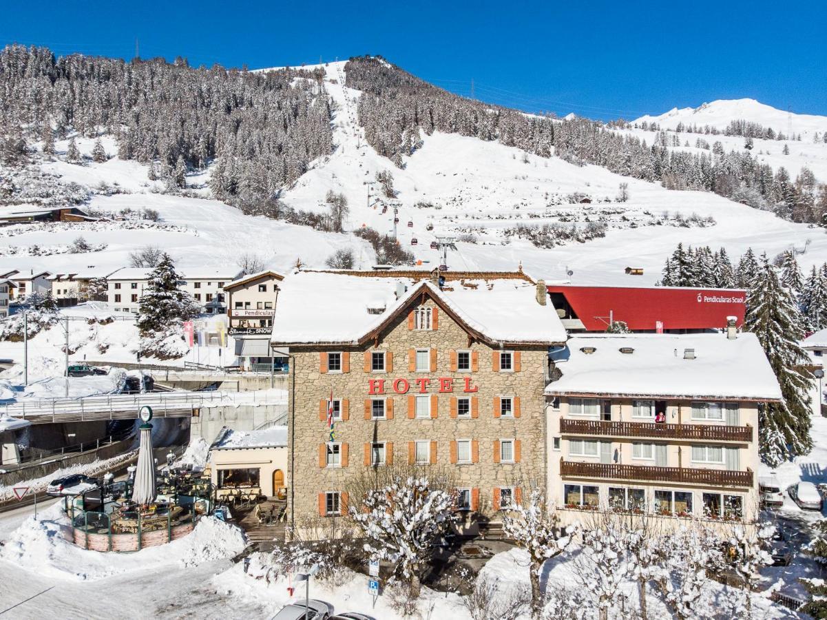 Hotel Bellaval Scuol Exterior photo
